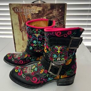 EUC! Old Gringo Biker Klak Boots